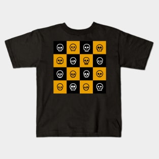 Halloween skulls Kids T-Shirt